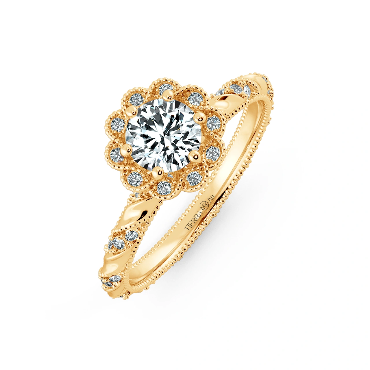 Nhẫn đính hôn Solitaire Twiss NCH1711 3